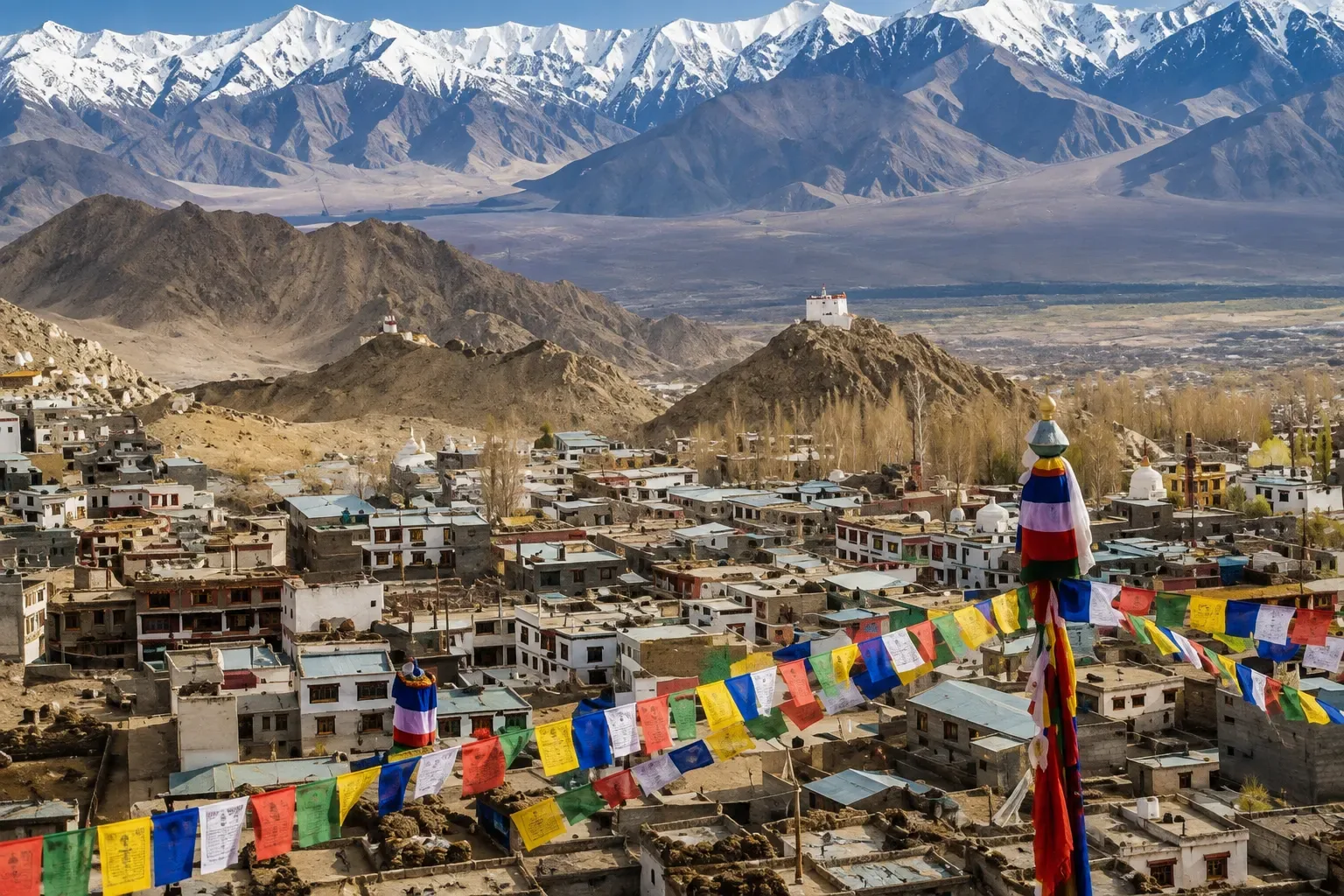 Day 10 – Skindeyang, Alchi, Leh (3,500 m altitude, 130 km by road)
